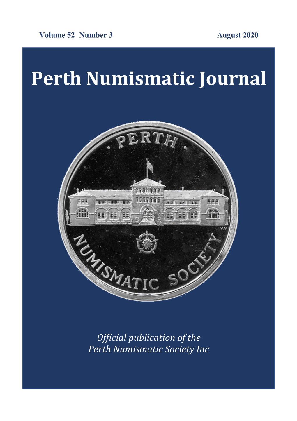 Perth Numismatic Journal