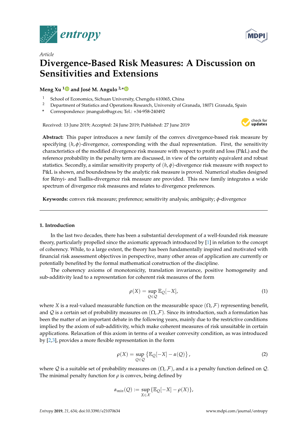 Divergence-Based Risk Measures: a Discussion on Sensitivities and Extensions