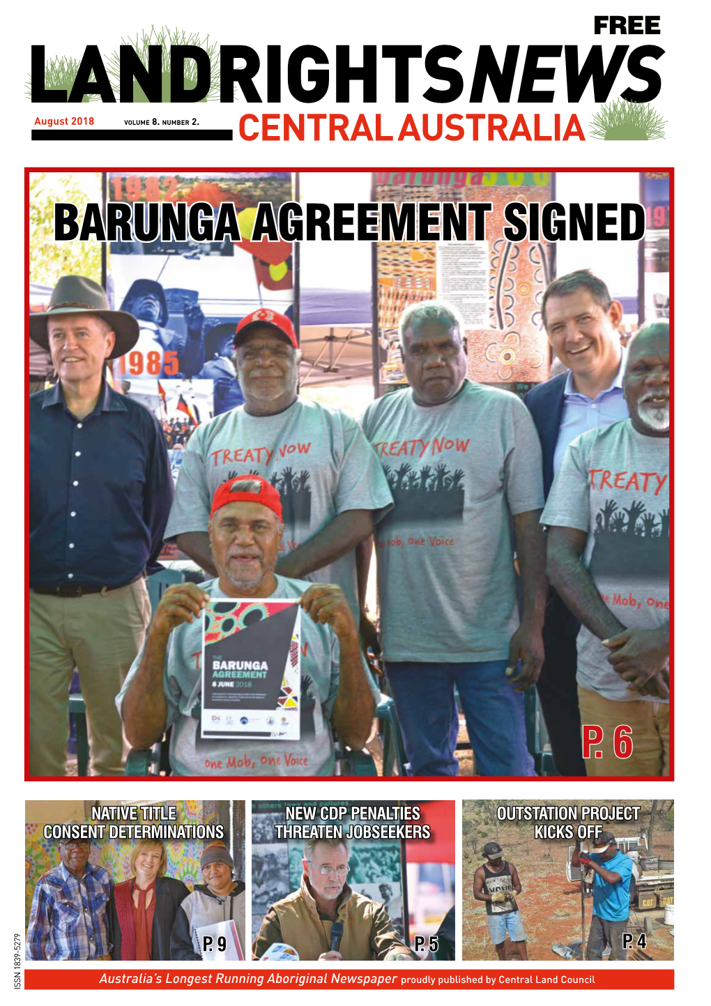 Barunga Agreement Signed