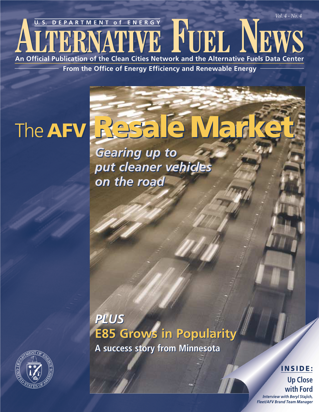 ALTERNATIVE FUEL NEWS Volume 4 Number 4 February 2001