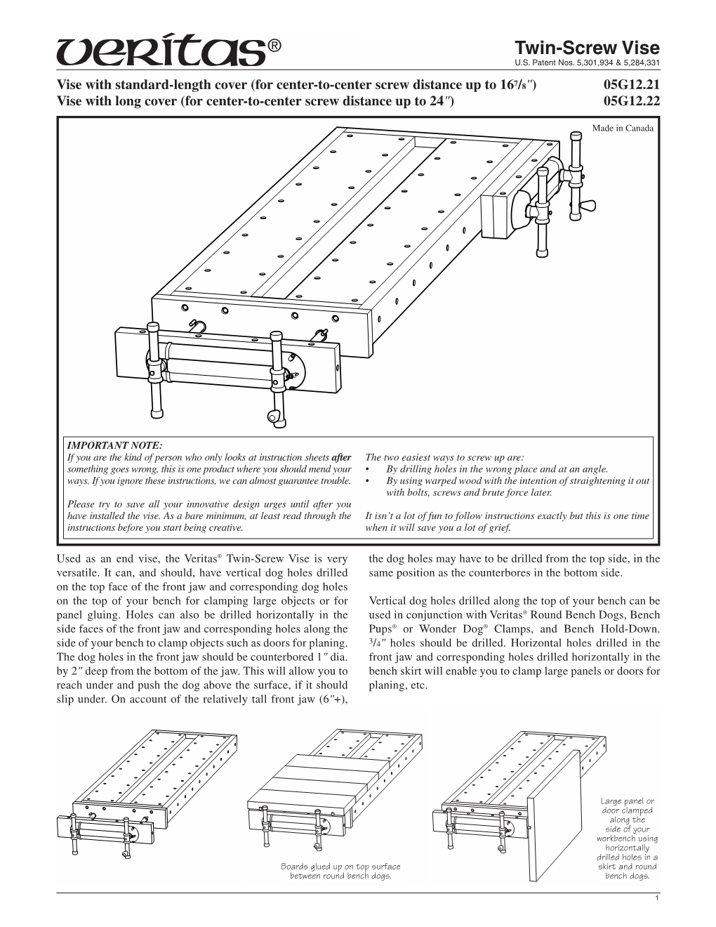 Twin-Screw Vise U.S