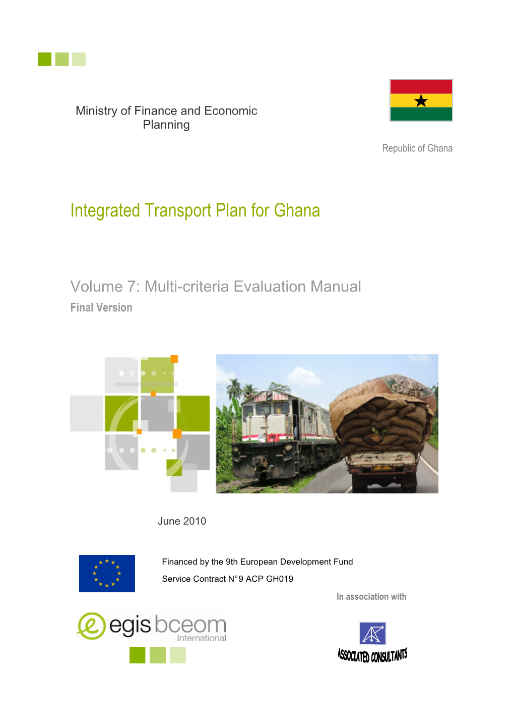 100623 Iptghana Vol 07 Multicriteria Evaluation Manual