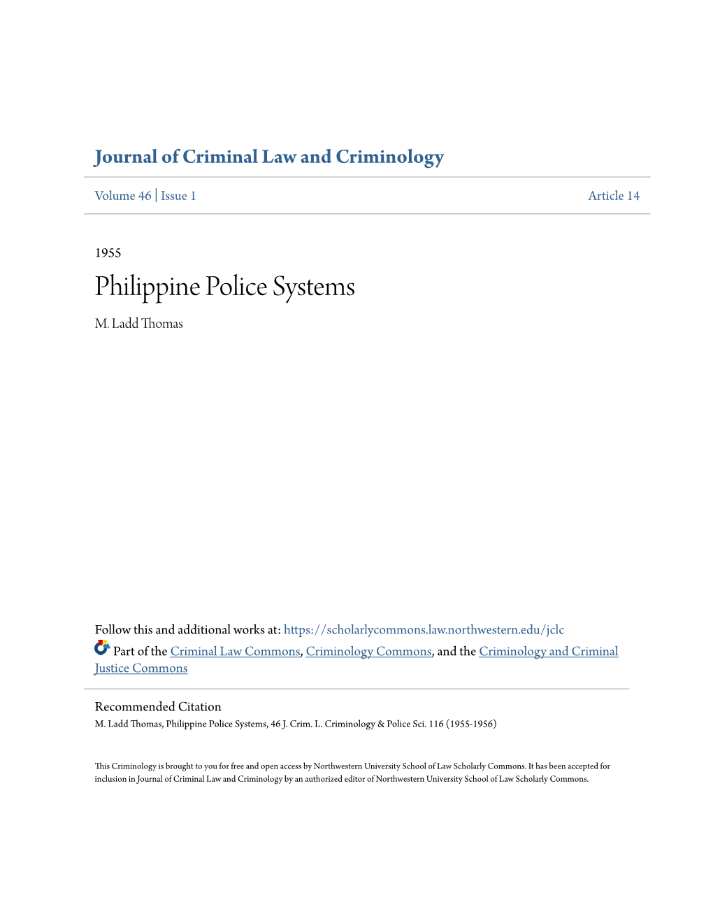 Philippine Police Systems M