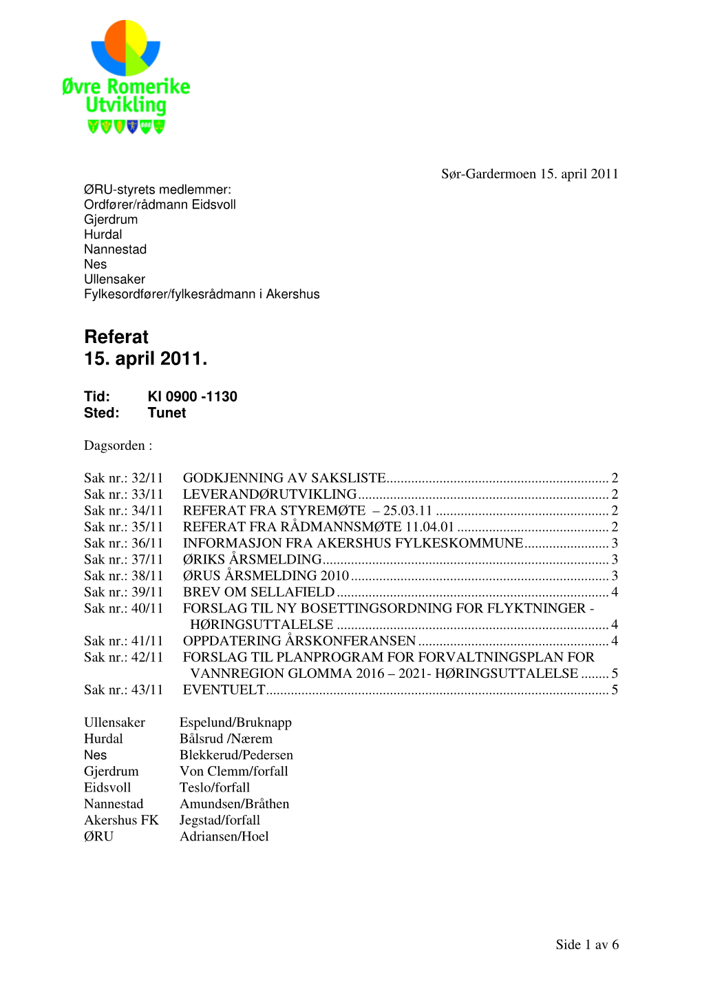 Referat Styremøte (Pdf)