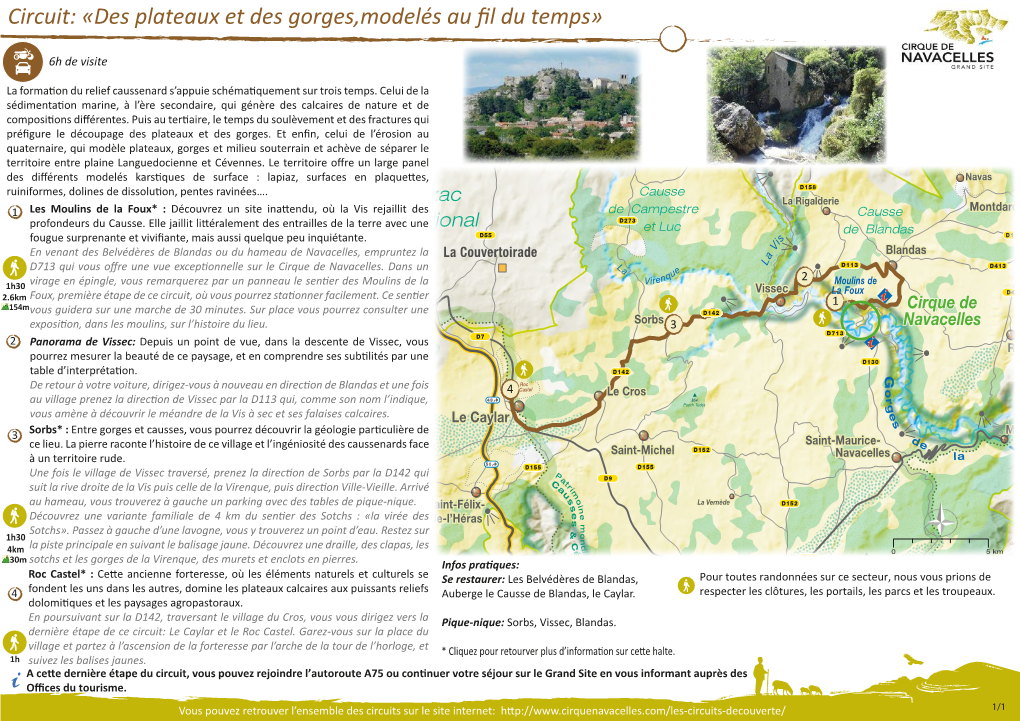 Plateaux Et Gorges