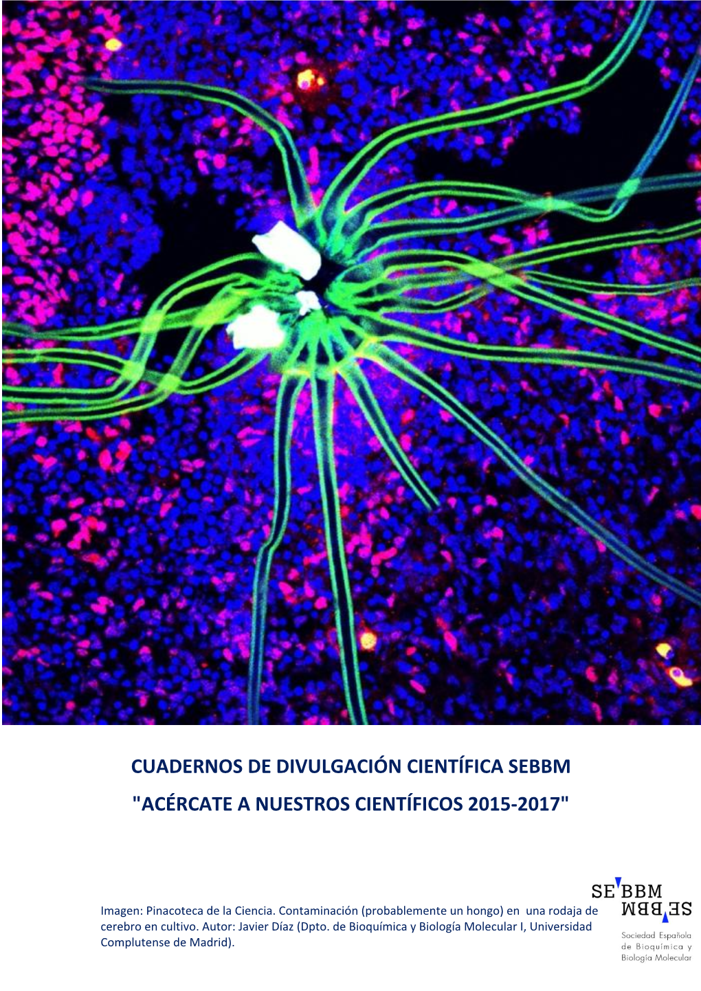 Cuadernos De Divulgación Científica Sebbm "Acércate a Nuestros Científicos 2015-2017"