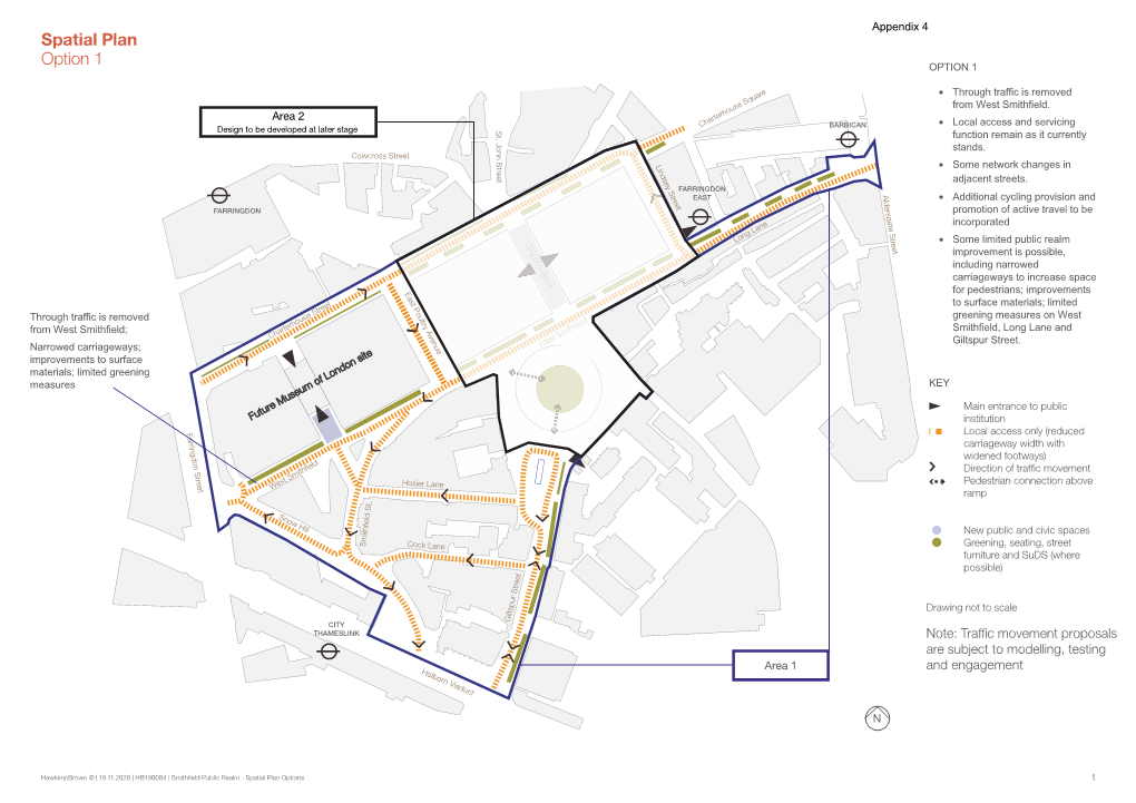 Spatial Plan Option 1 OPTION 1