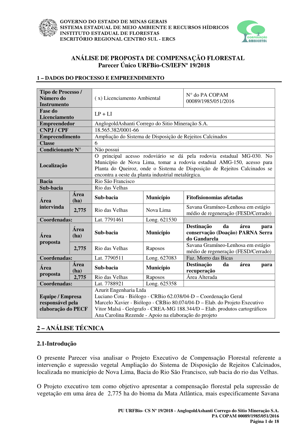 Item 08.5 Anglogold Ashanti Córrego Do Sítio Mineração S.A.Pdf