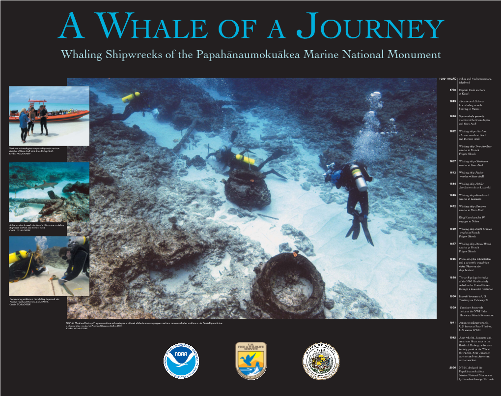 Whaling Shipwrecks of the Papahanaumokuakea Marine National Monument