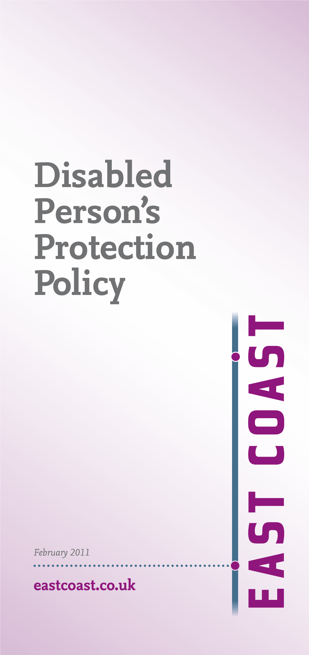 Disabled Person's Protection Policy