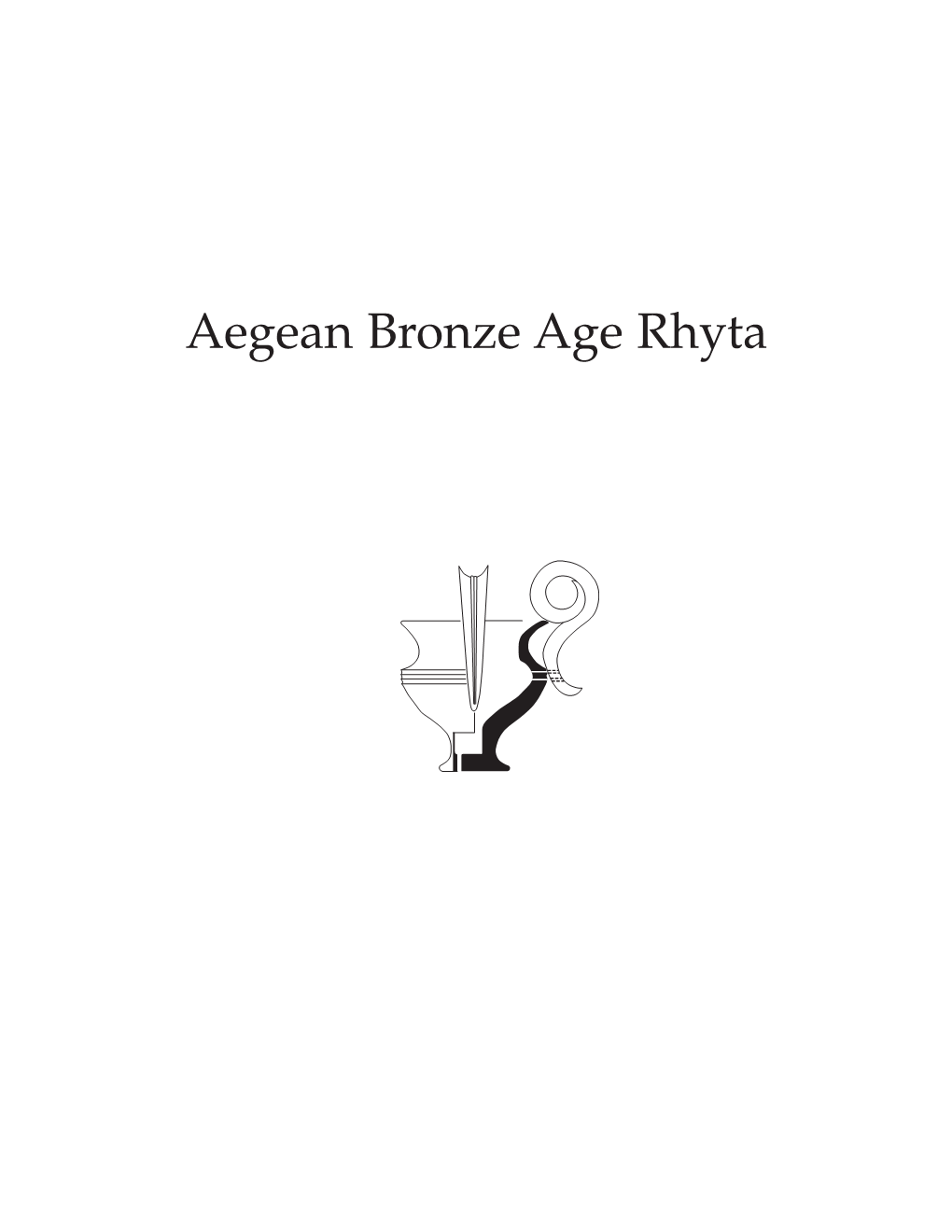 Aegean Bronze Age Rhyta Type III S Conical, Boxer Rhyton (651)