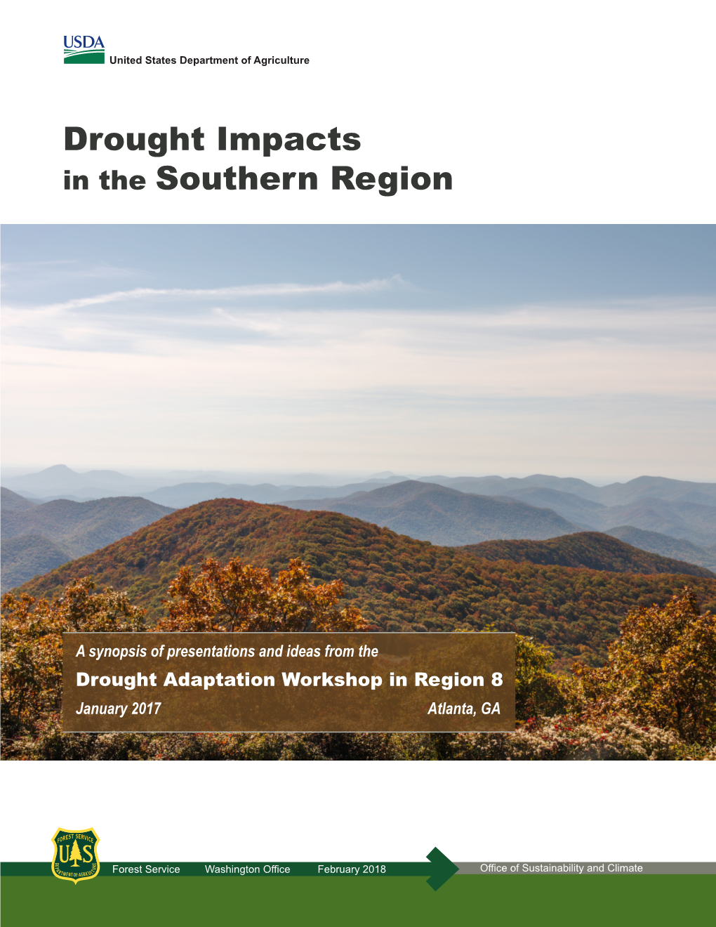 Drought Impacts in the Southern Regionoffice of Sustainability & Climate