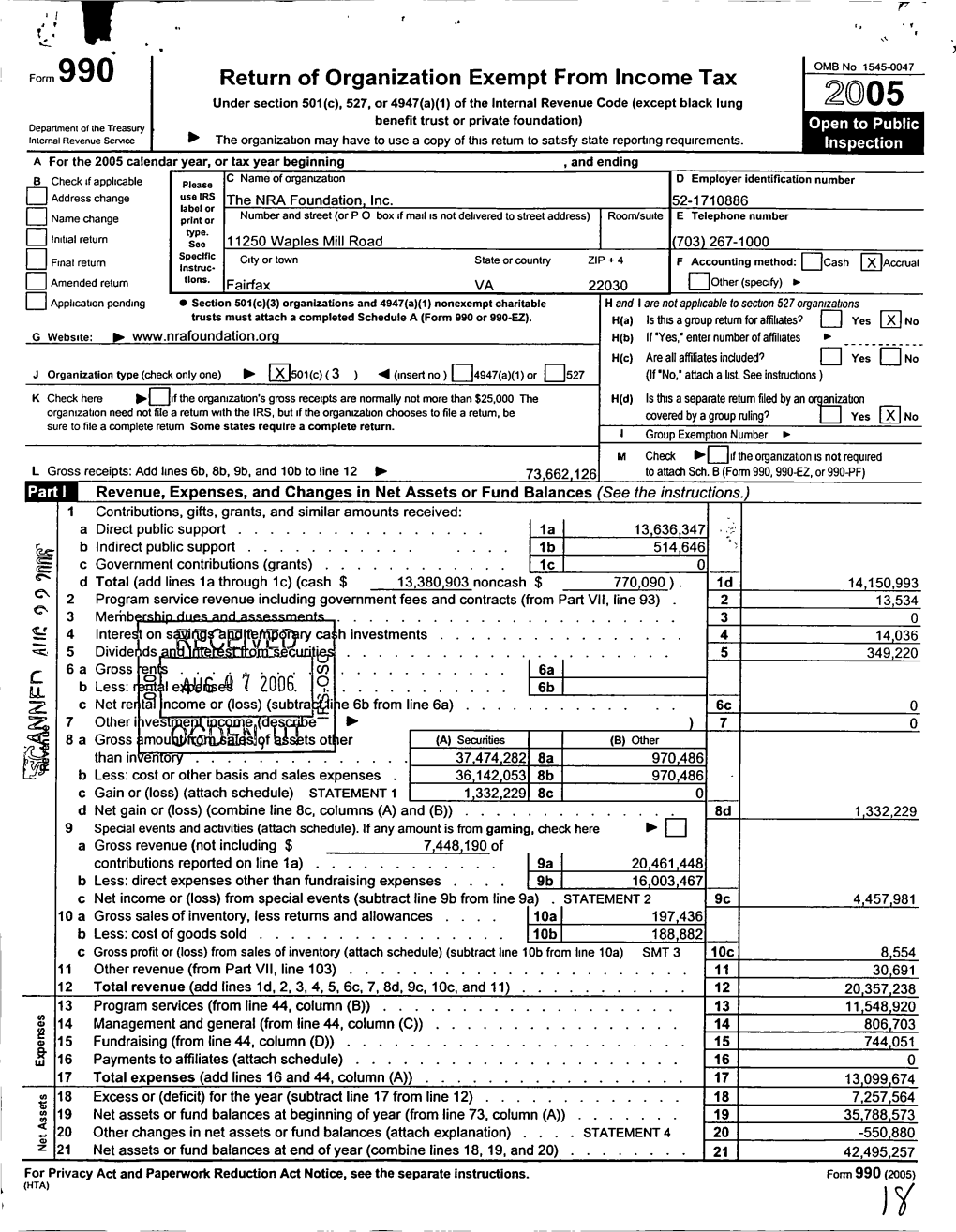 Return of Organization Exempt from Income