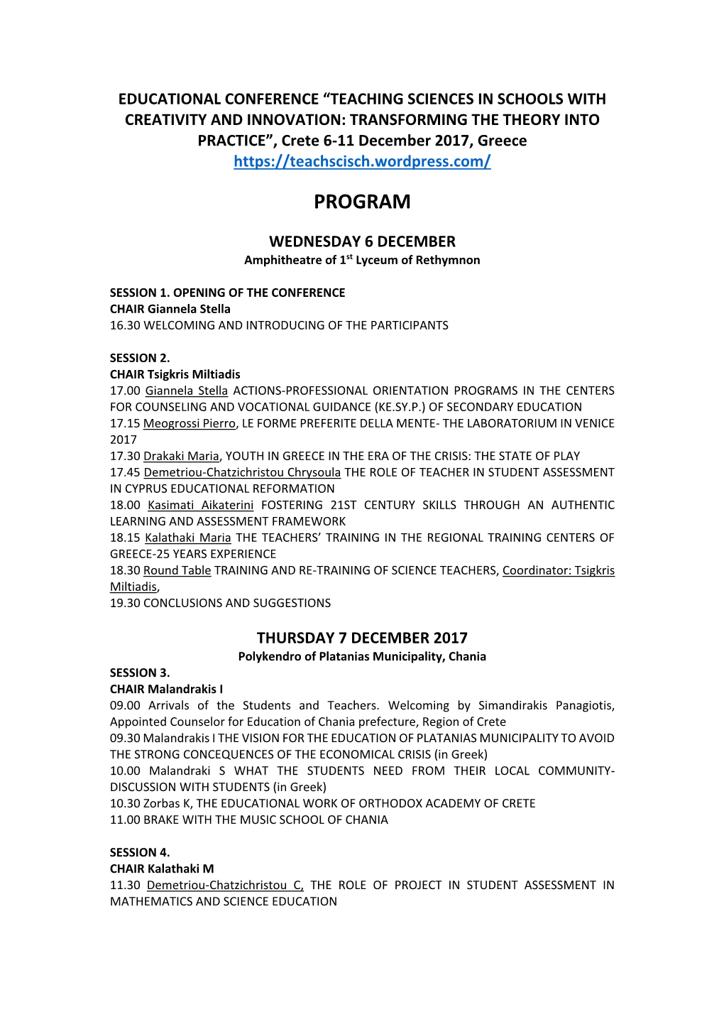 CONFERENCE-PROGRAM.Pdf