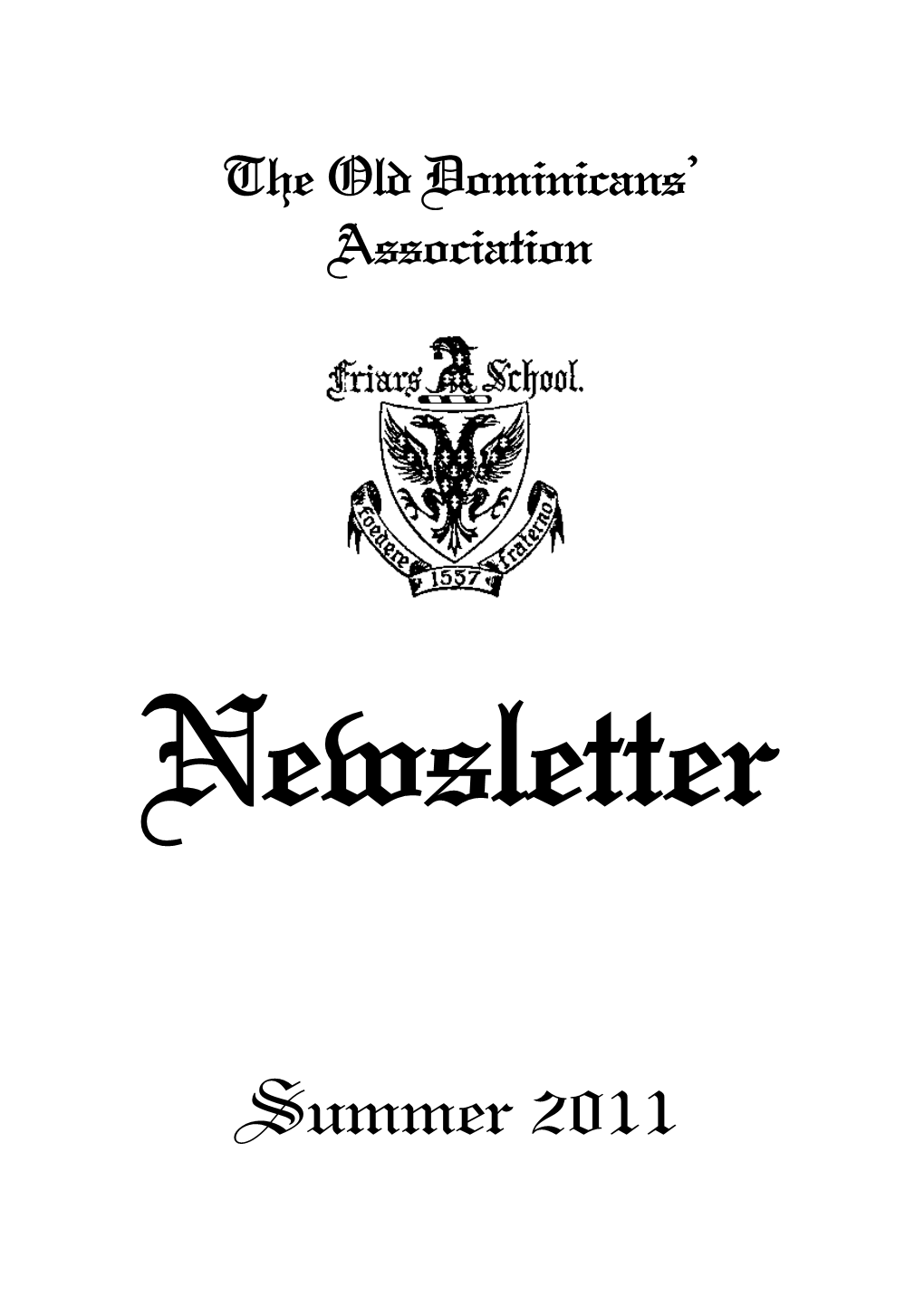 Newsleter Summer 0112