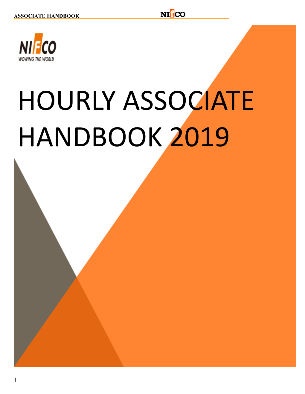 Hourly Associate Handbook 2019