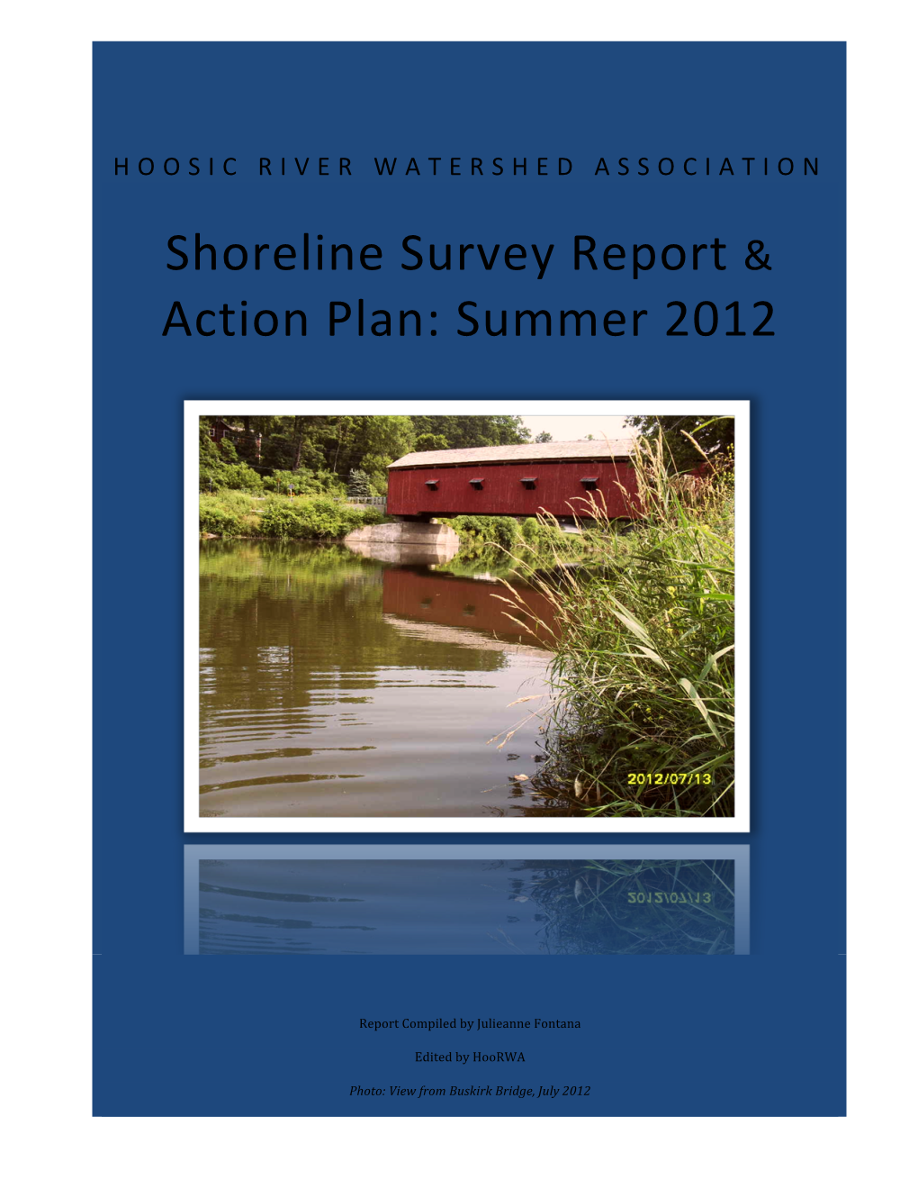 Hoosicriver Shoreline Survey
