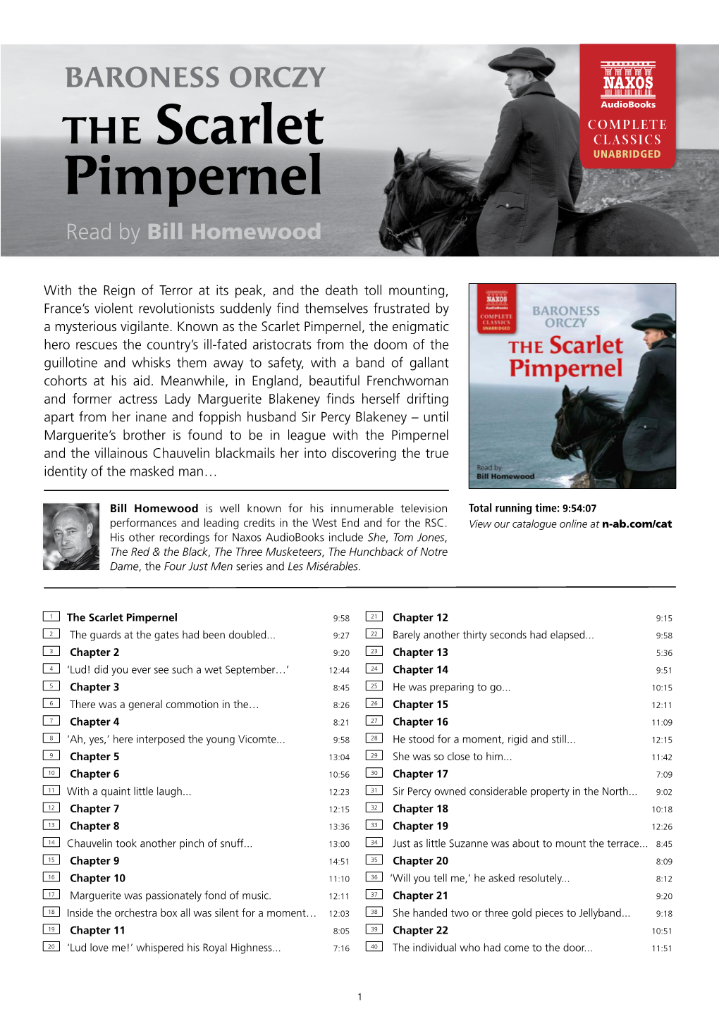 THE Scarlet Pimpernel
