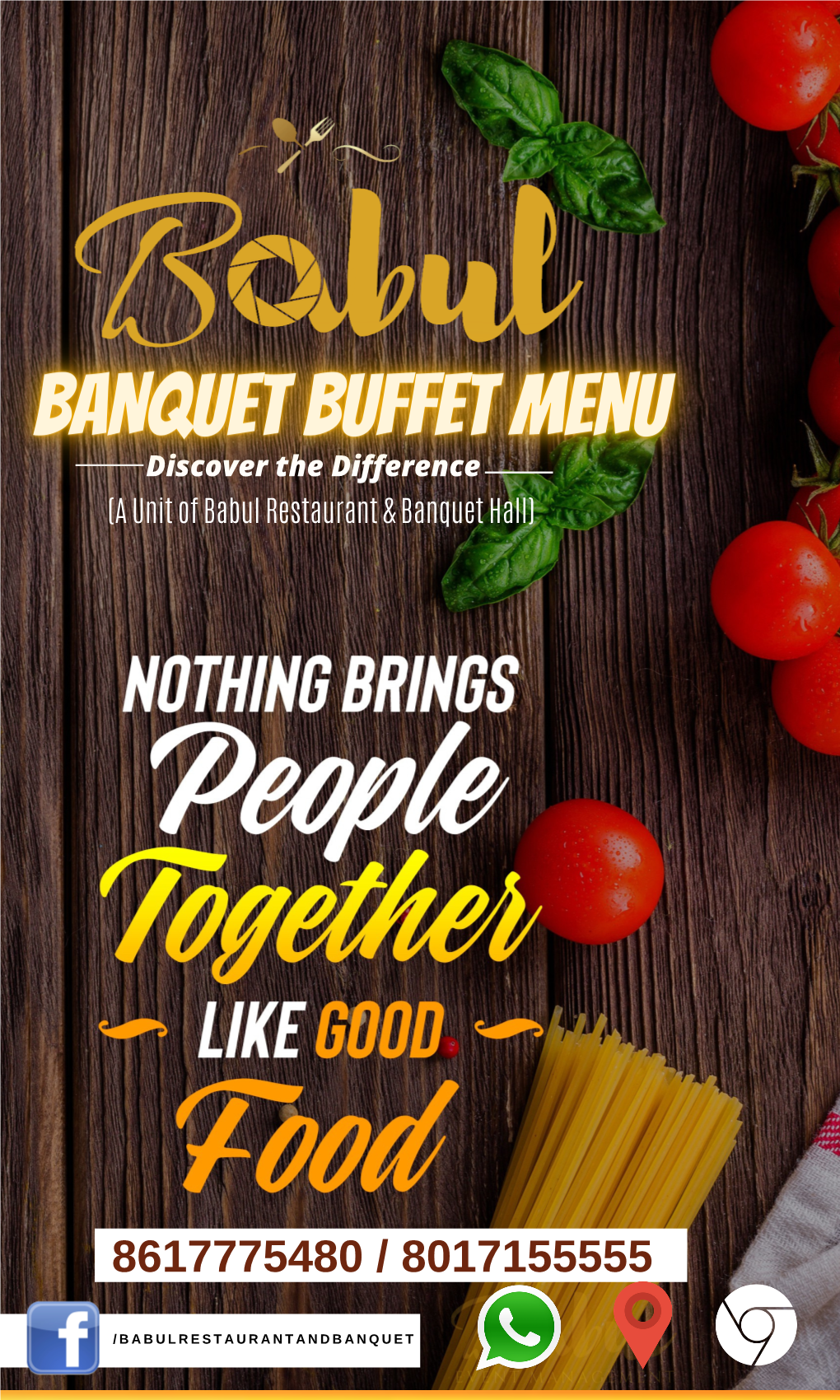 Discover the Difference (A Unit of Babul Restaurant & Banquet Hall)