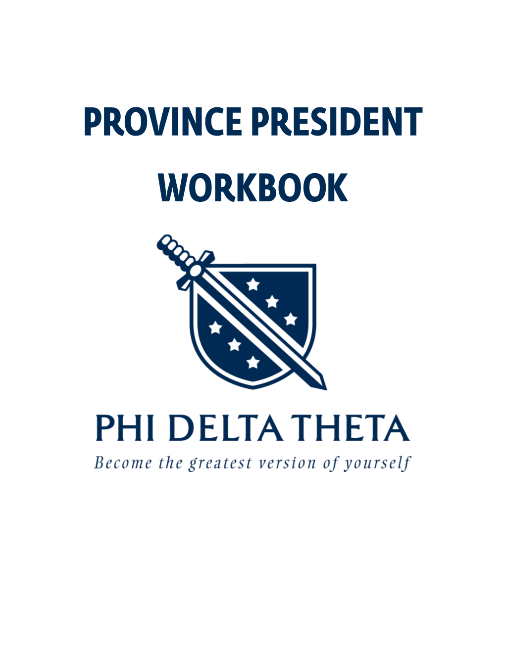 Province President Workbook I