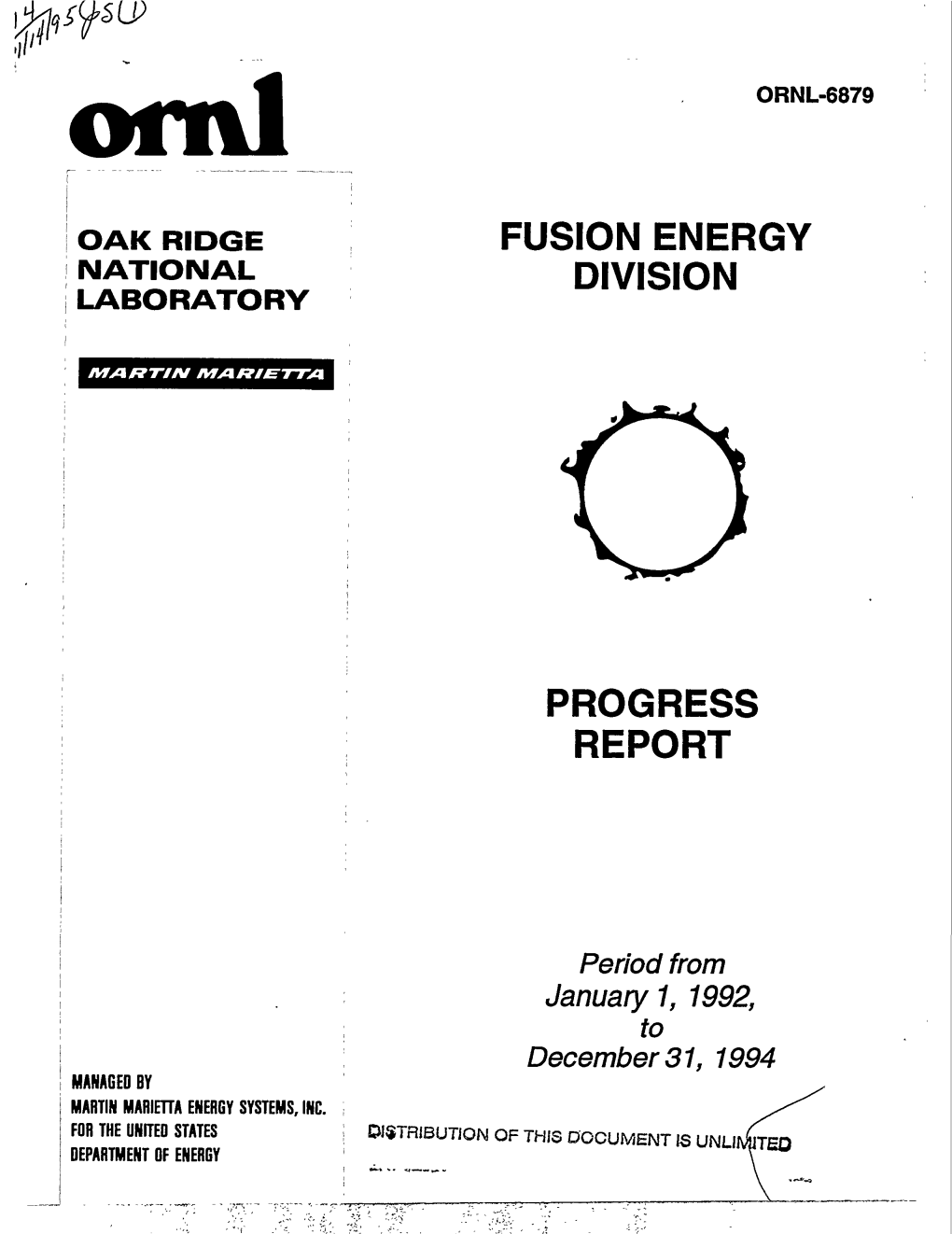 Ornl ORNL-6879