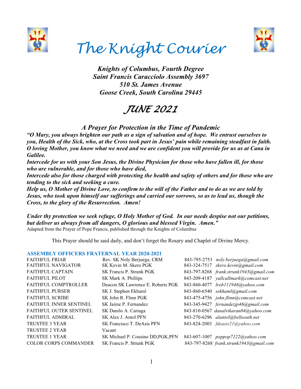 The Knight Courier