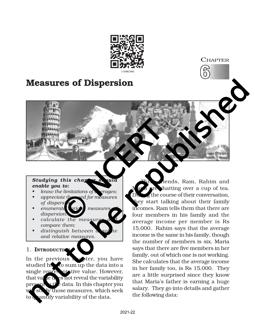 Measures of Dispersion