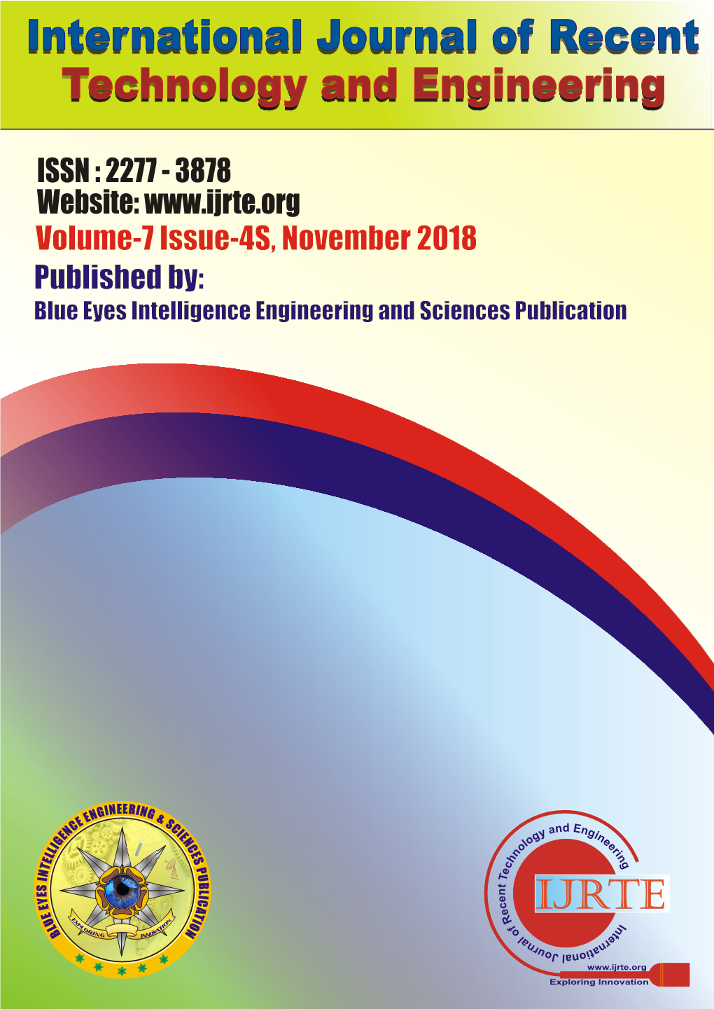 Technology and Engineering International Journal of Recent