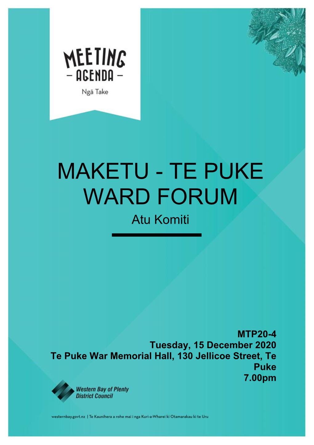 Agenda of Maketu