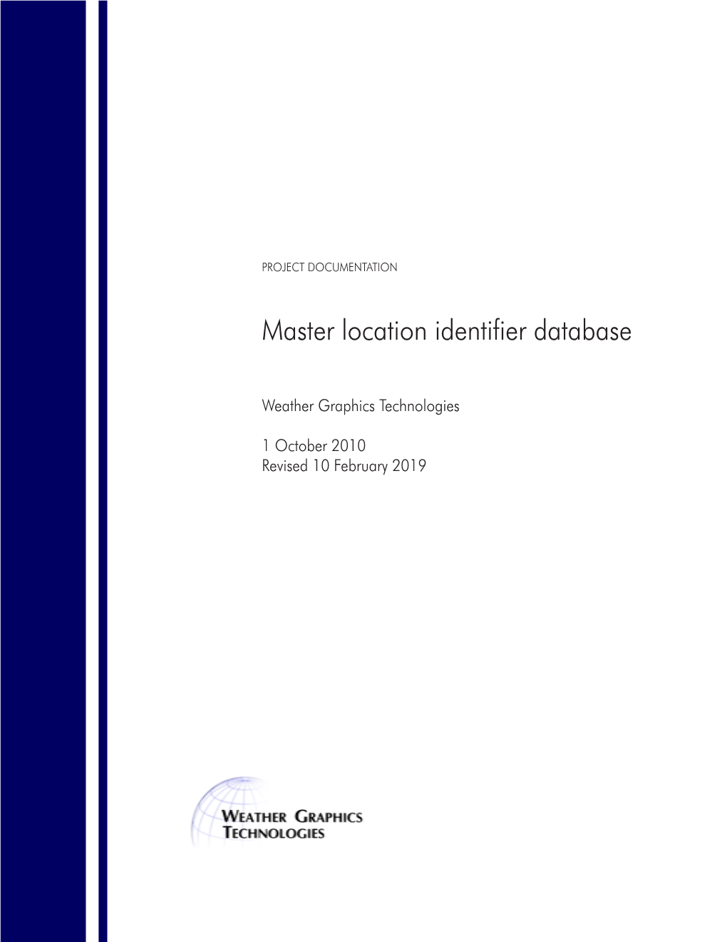 Master Location Identifier Database