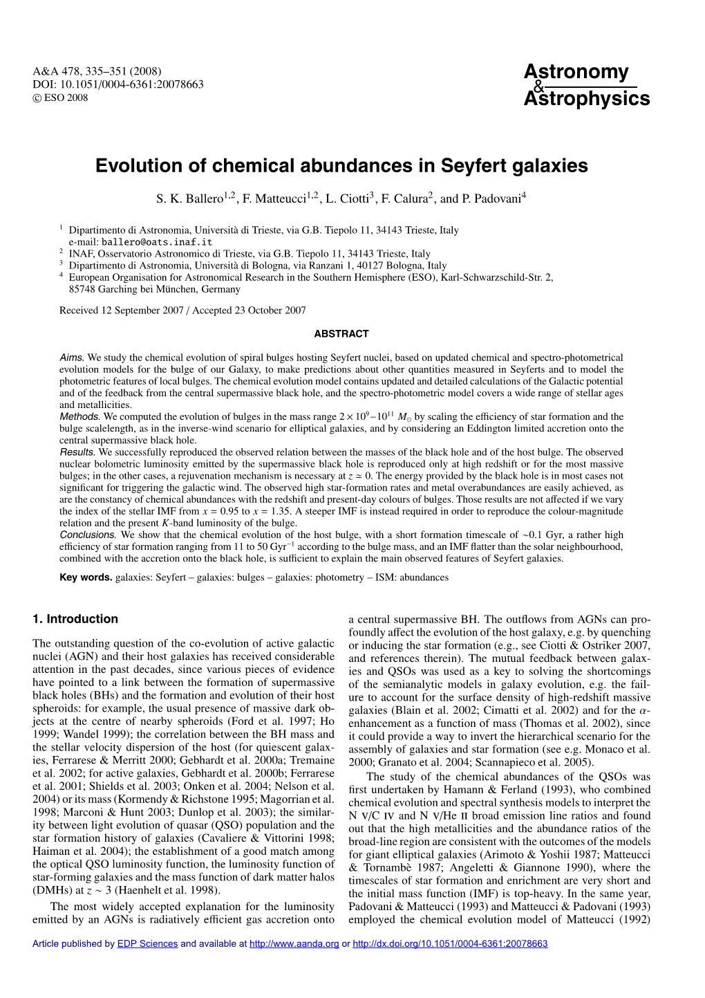 Evolution of Chemical Abundances in Seyfert Galaxies