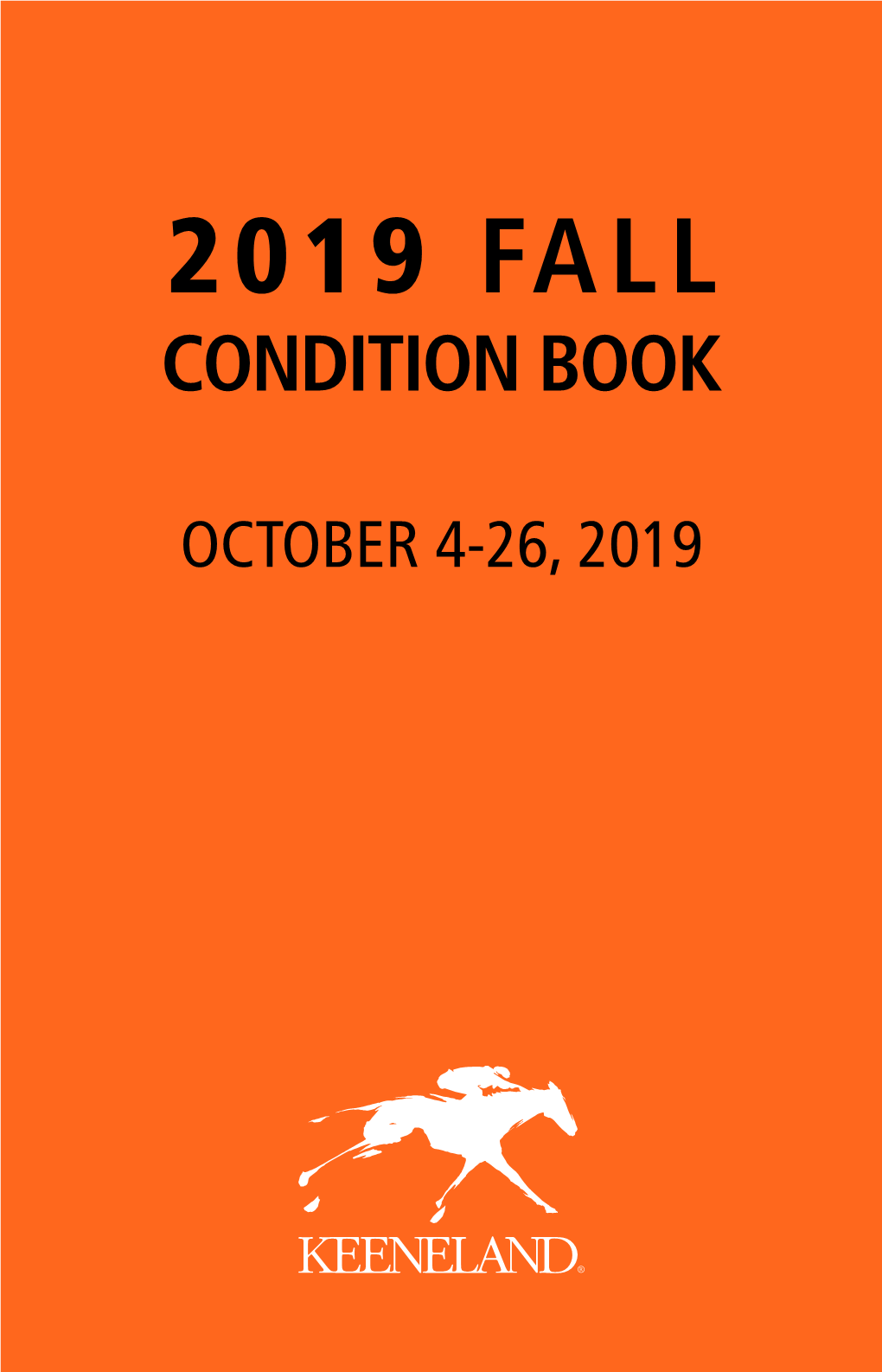 2019 Fall Condition Book