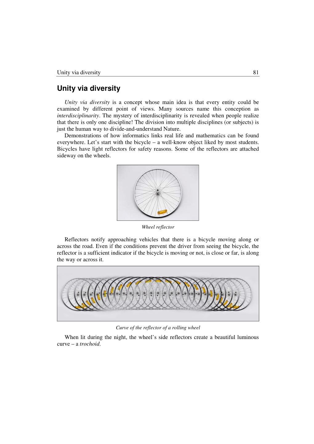 Unity Via Diversity 81