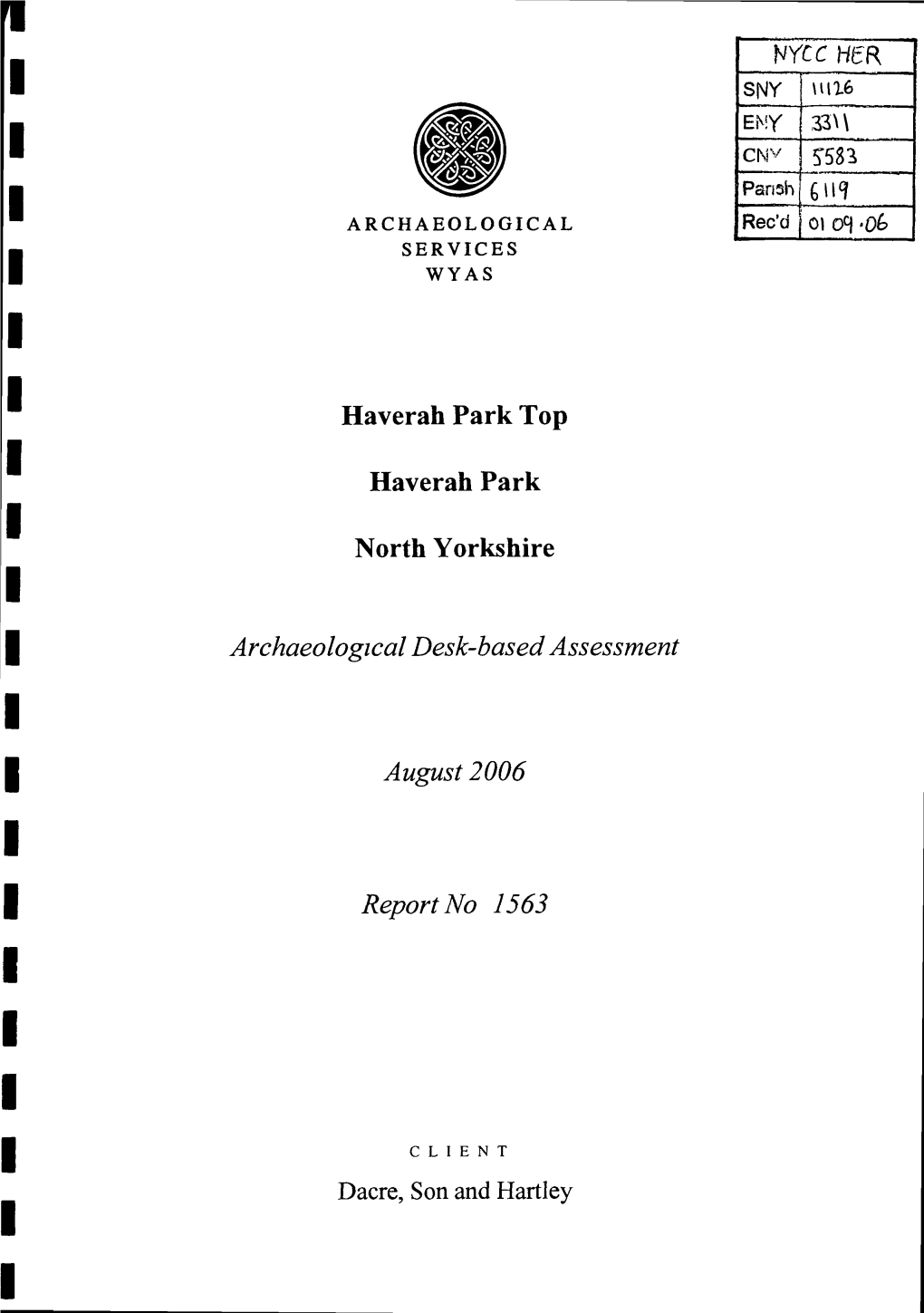 Haverah Park Top