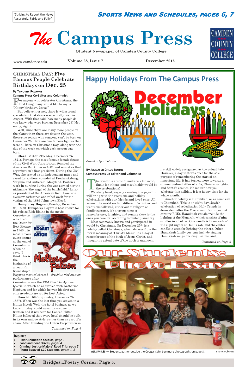 Campus Press December 2015 CCC Online