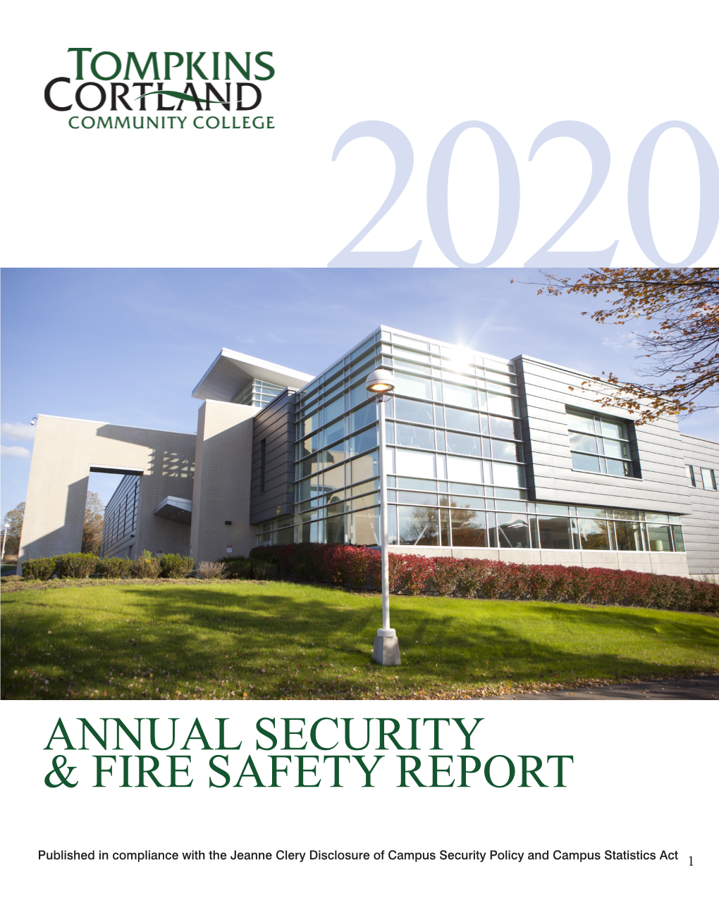 Annual Security & Fire Safety Report