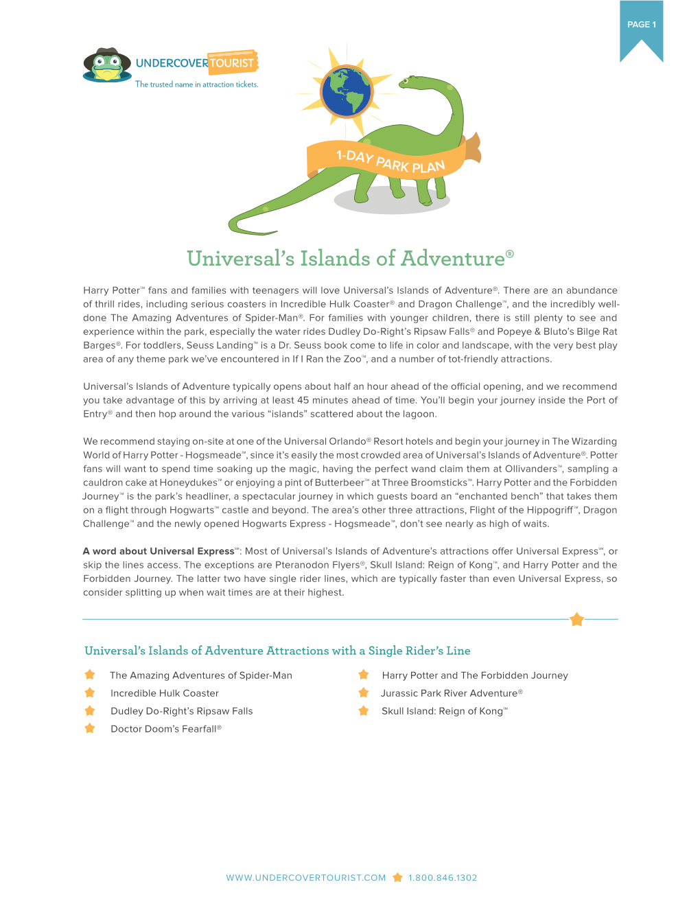 Universal's Islands of Adventure®