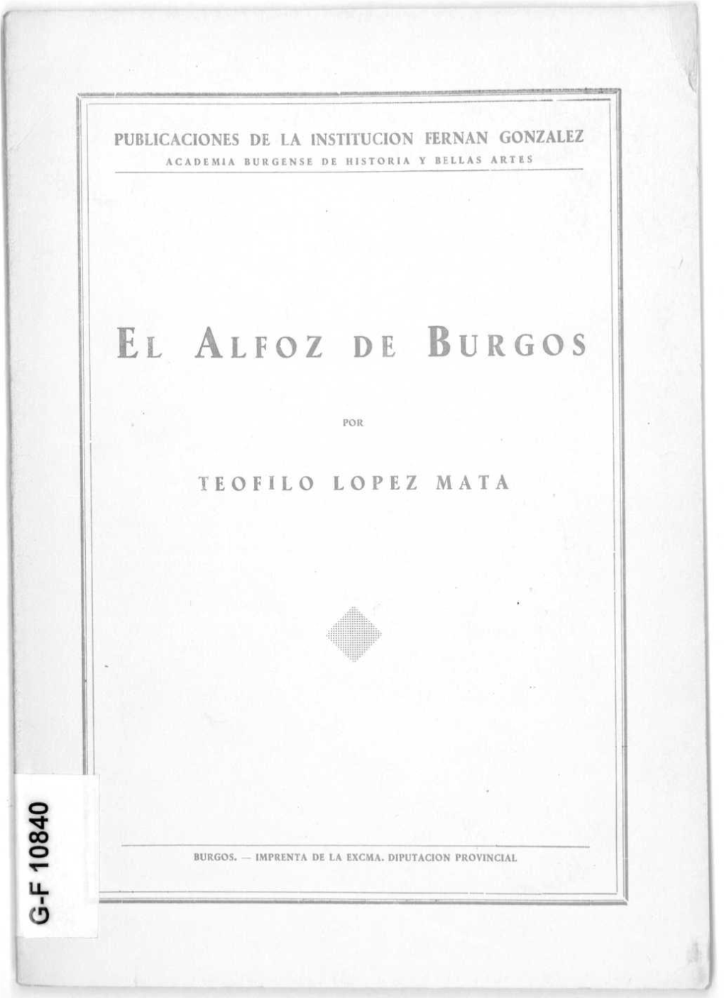El Alfoz De Burgos