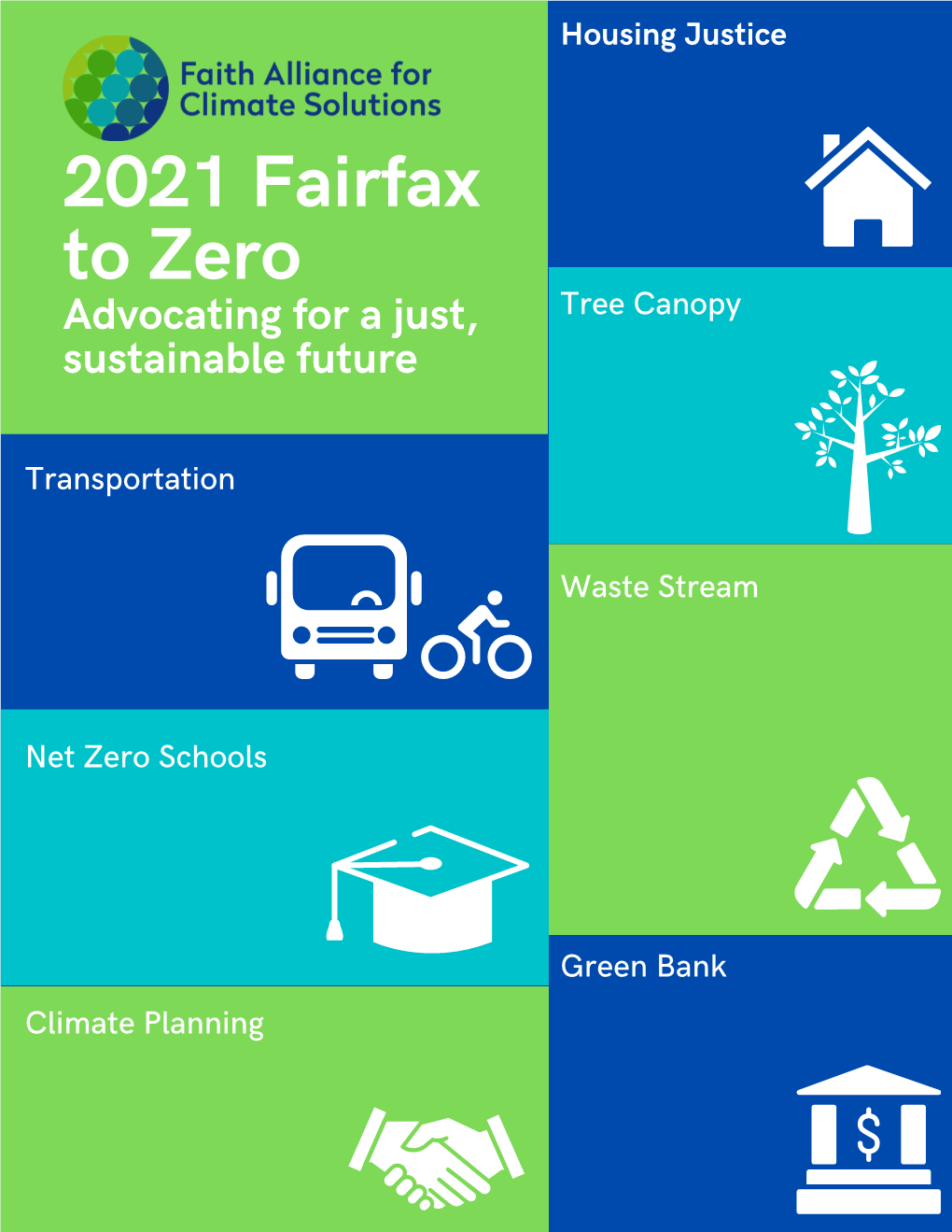 2021 Fairfax to Zero Advocating for a Just, Tree Canopy Sustainable Future