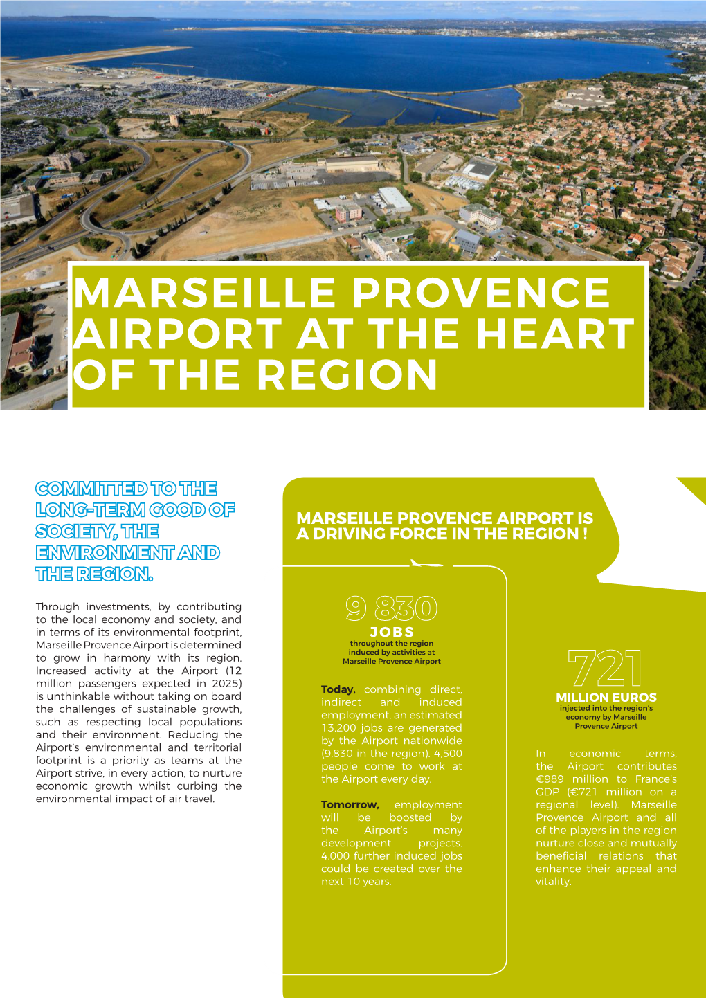 Marseille Provence Airport at the Heart of the Region