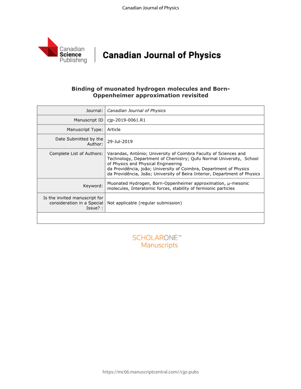 Binding of Muonated Hydrogen Molecules and Born–Oppenheimer