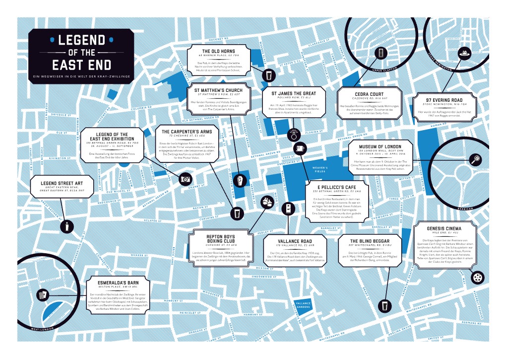 LEGEND Map of London 297 X 210 Mm Deutsch.Indd