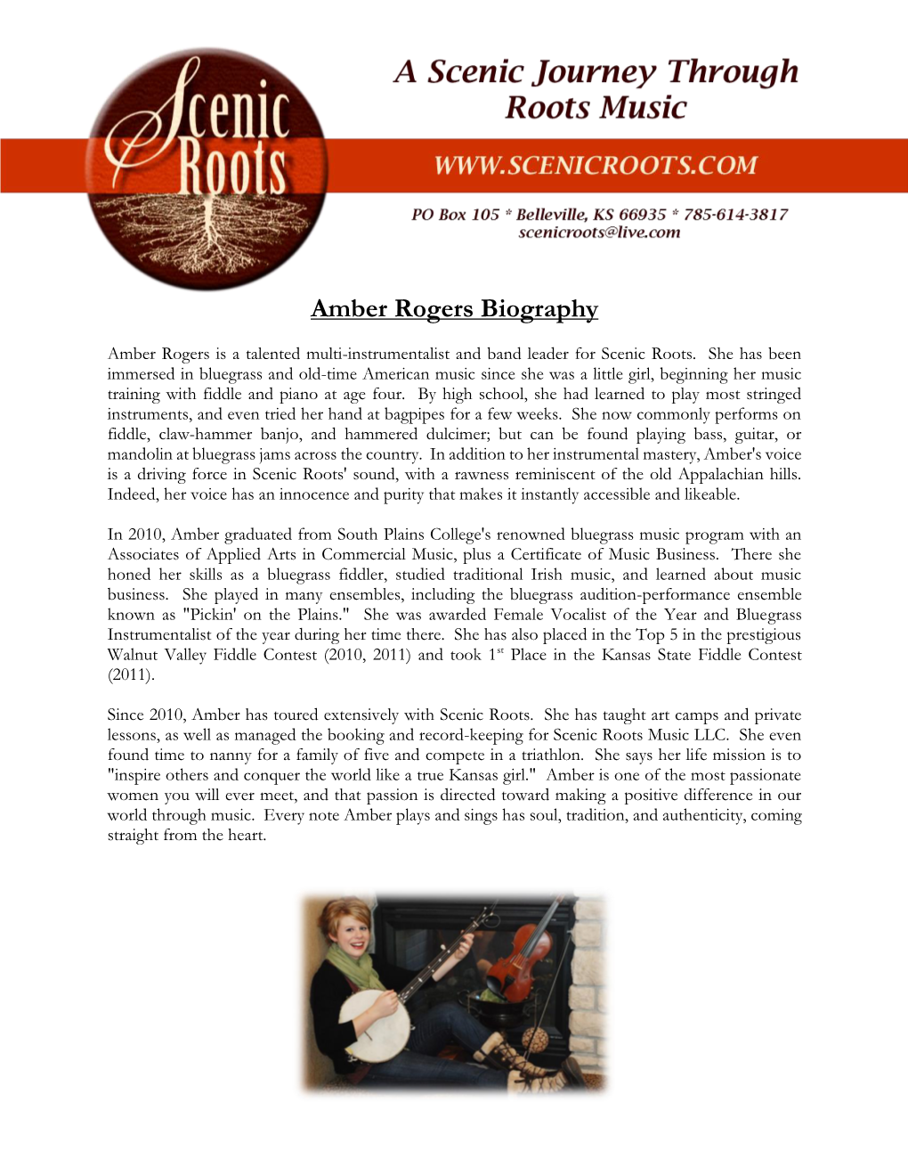 Amber Rogers Biography