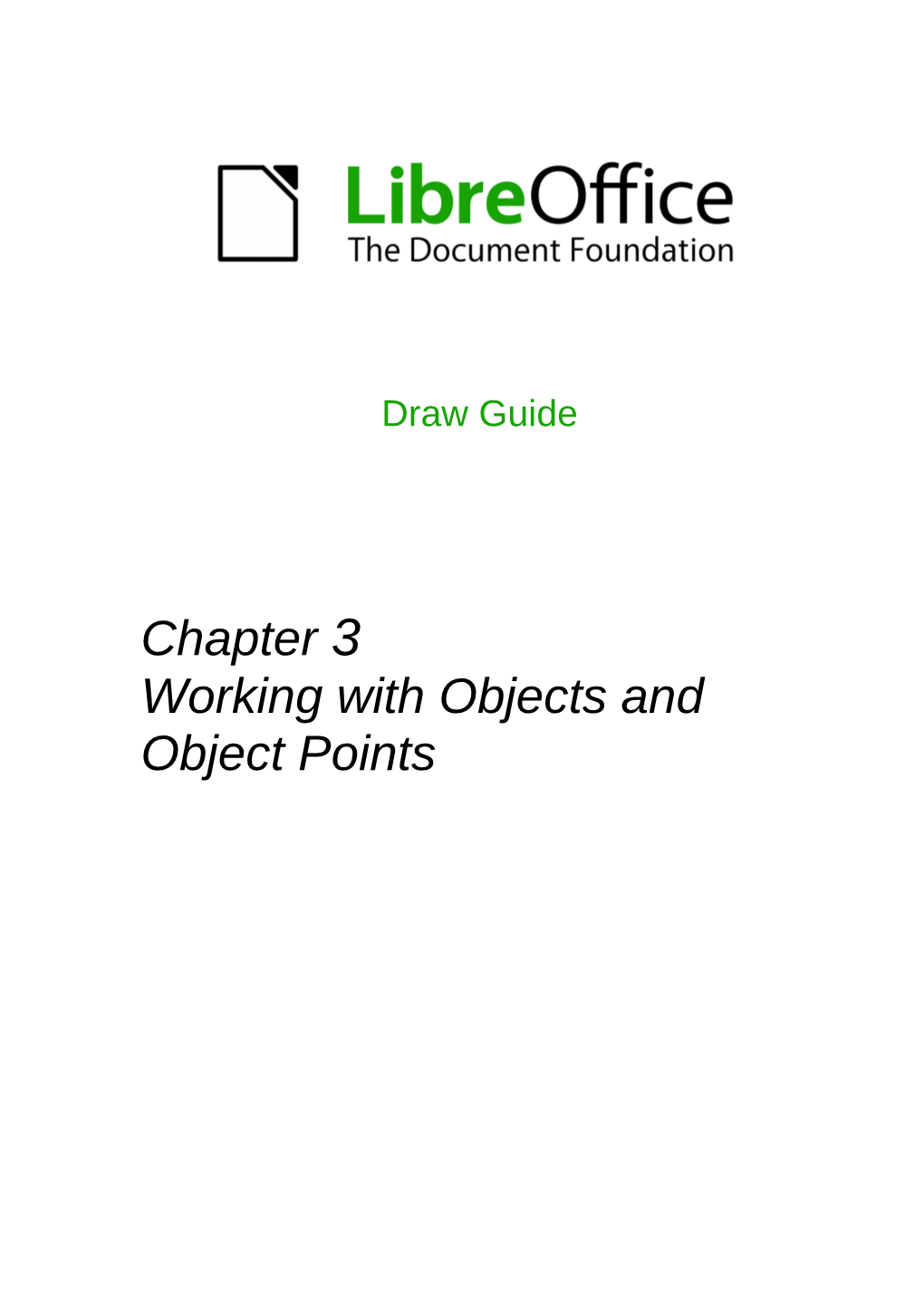 Working with Objects and Object Points Copyright