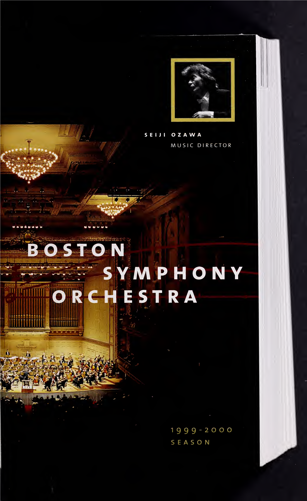 Boston Symphony Orchestra Concert Programs, Season 119, 1999-2000