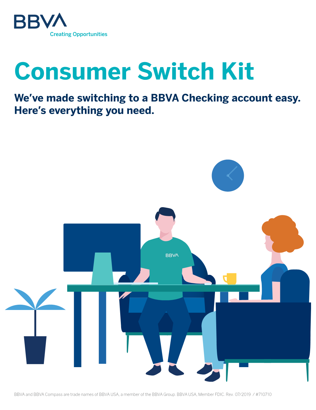 Consumer Switch Kit We’Ve Made Switching to a BBVA Checking Account Easy