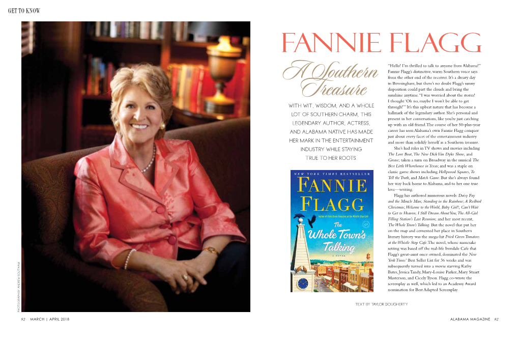 Fannie Flagg: a Southern Treasure