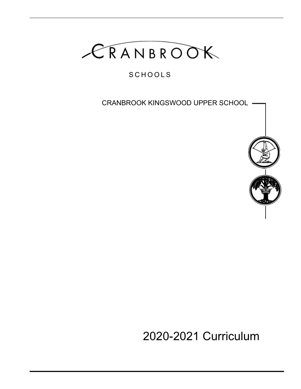 2020-2021 Curriculum