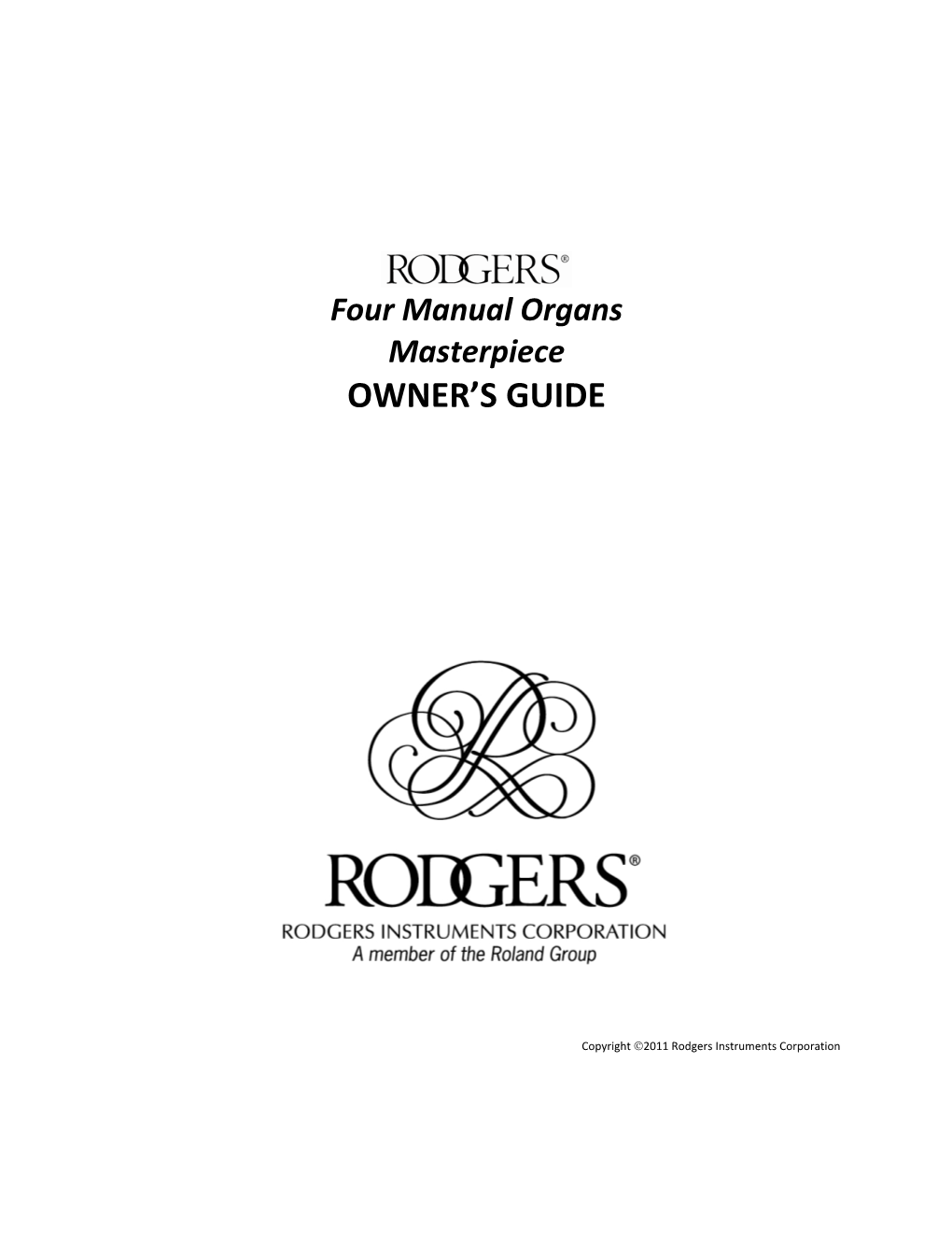 Four Manual Organs Masterpiece