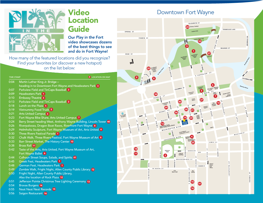 Video Location Guide